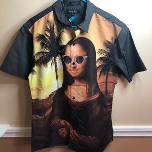 New Eighty Eight Mona Lisa Button Up Shirt
